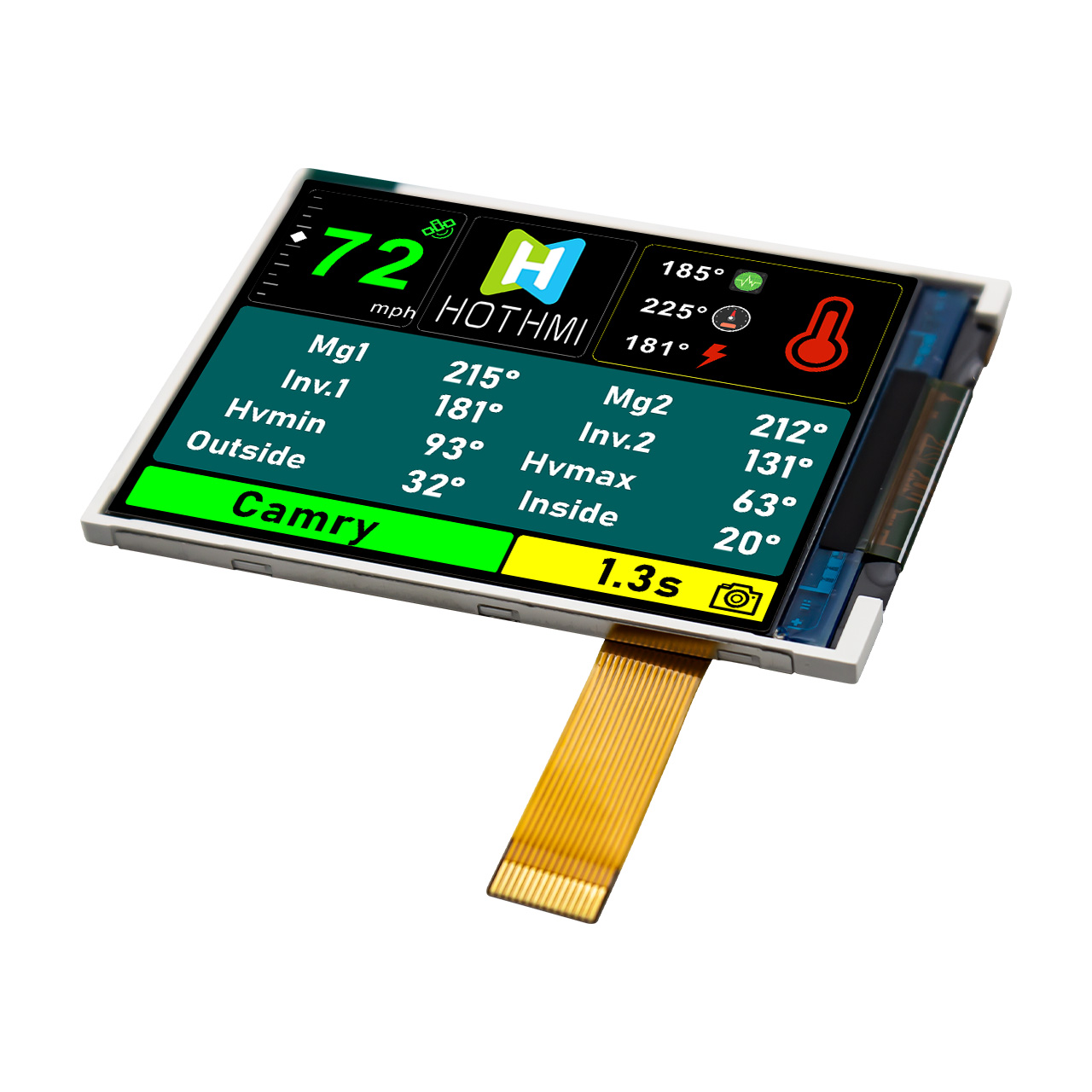 Applications of 2.4 inch TFT LCD display