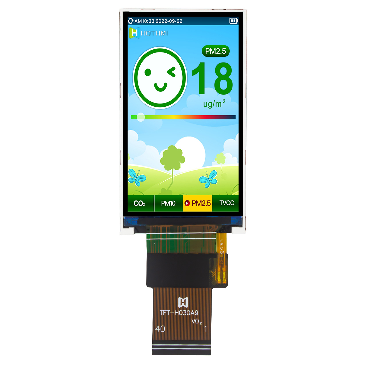 3.0 Inch IPS TFT LCD