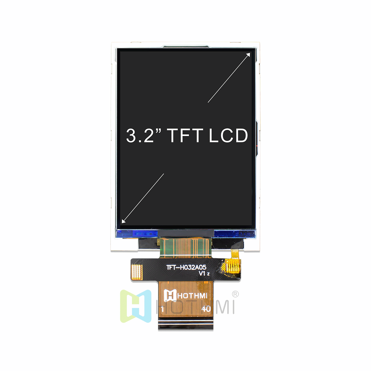 3.2 Inch TFT LCD With SPI Interface