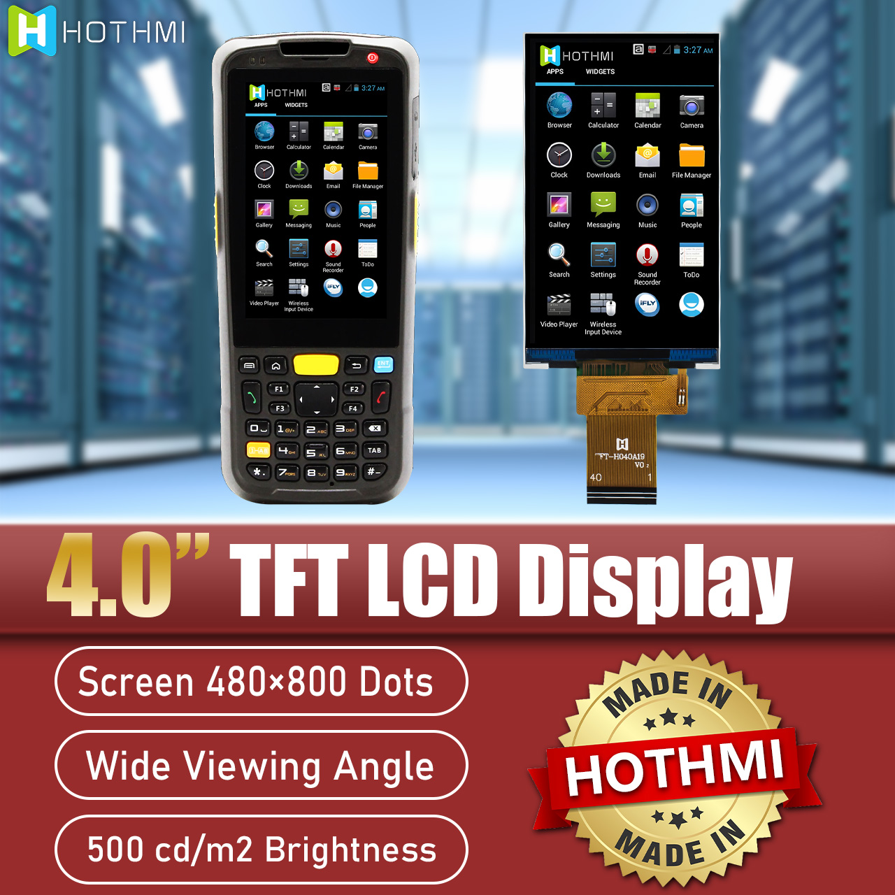 4.0 Inch TFT LCD Display Applications