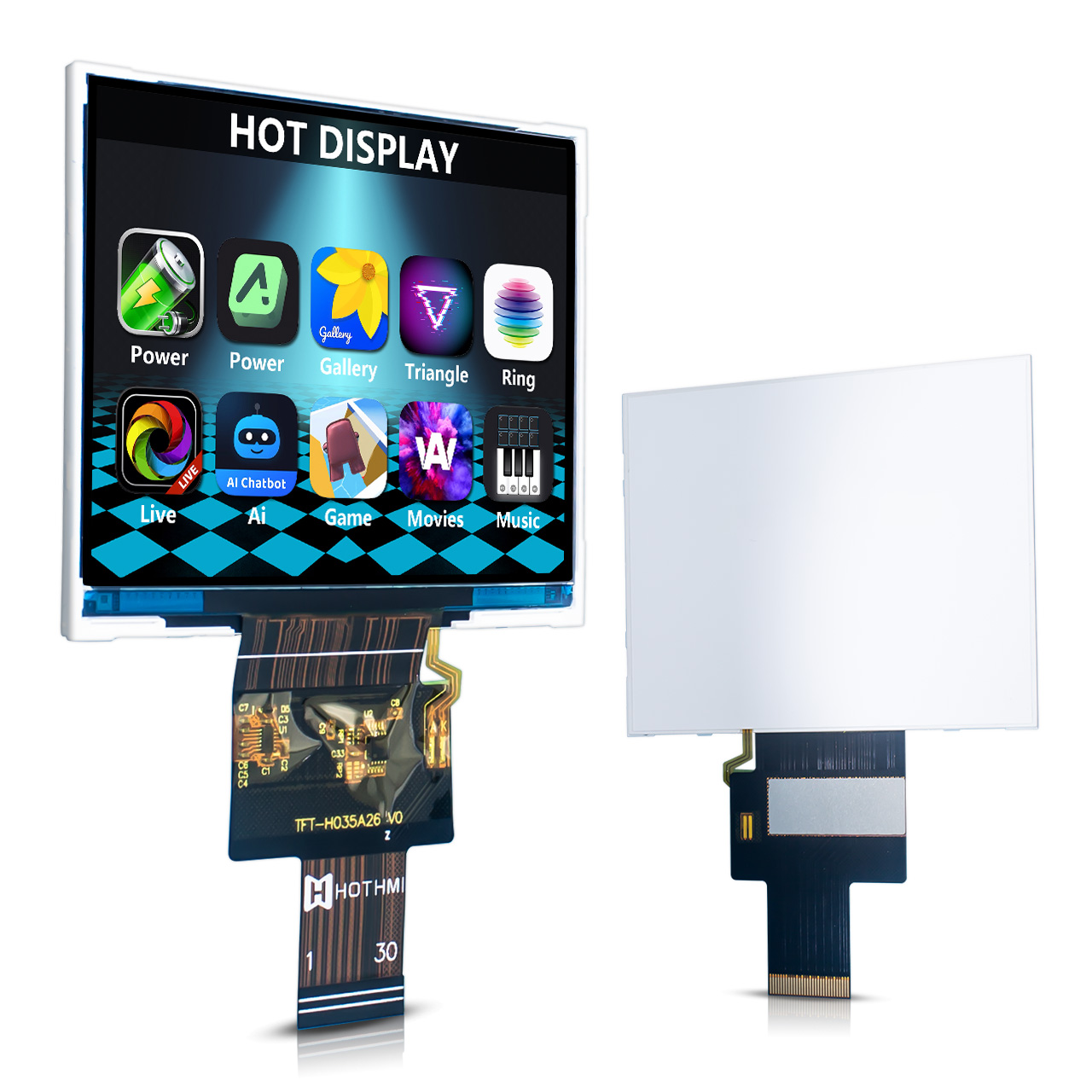 3.5 Inch TFT LCD Display Applications