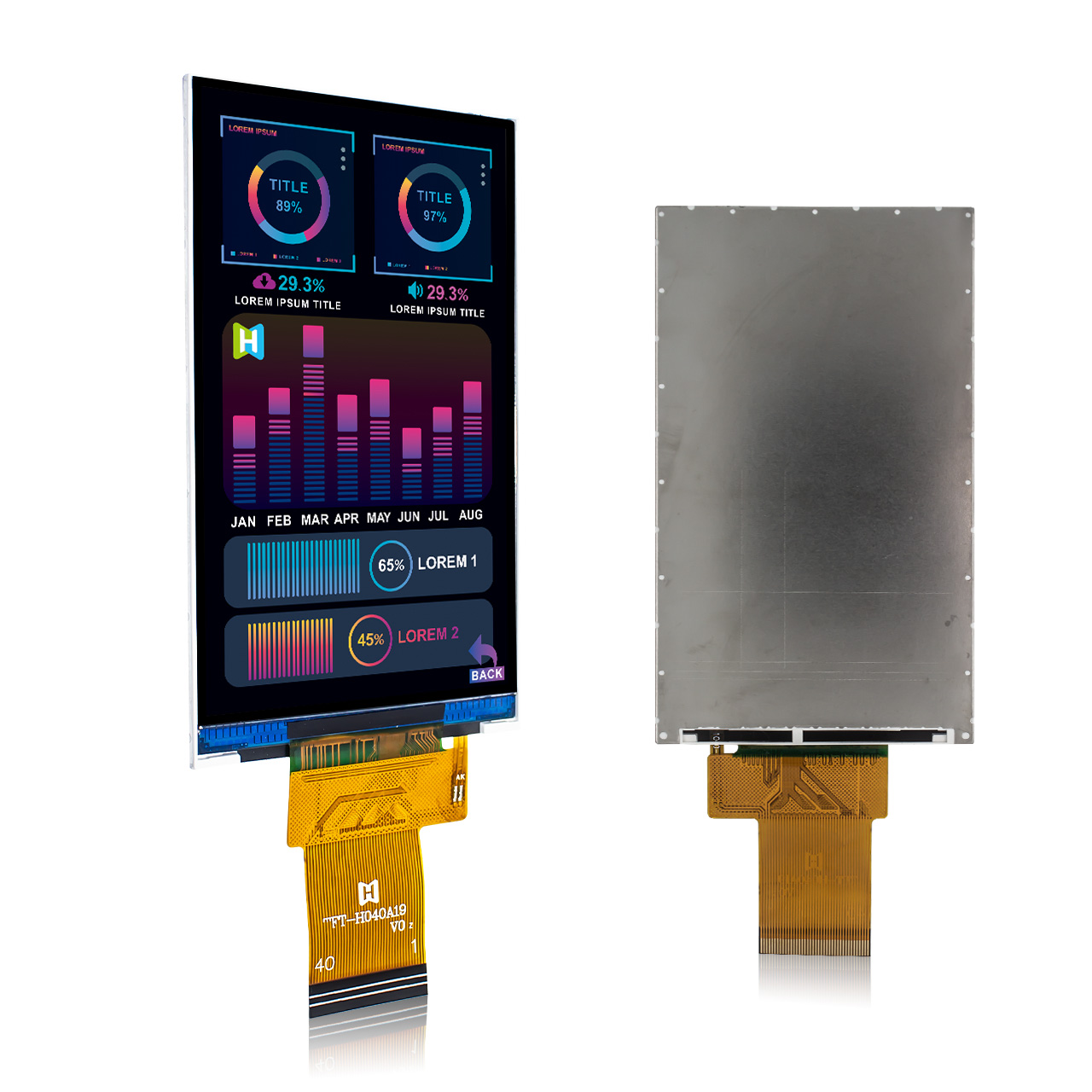 Types of 4.2 Inch TFT LCD Display