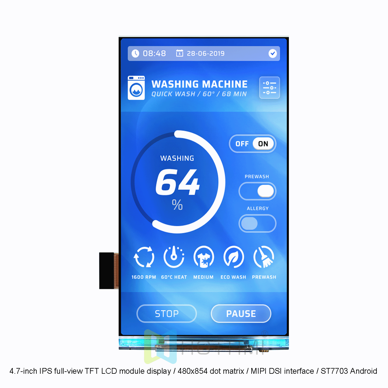 4.7 Inch TFT LCD supplier