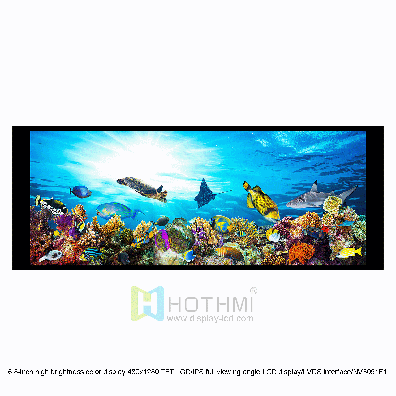 6.8 Inch TFT LCD supplier