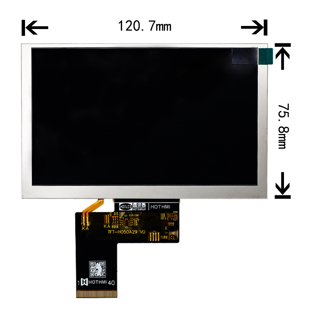 More Than Standard TFT LCD Modules at Hotdisplay