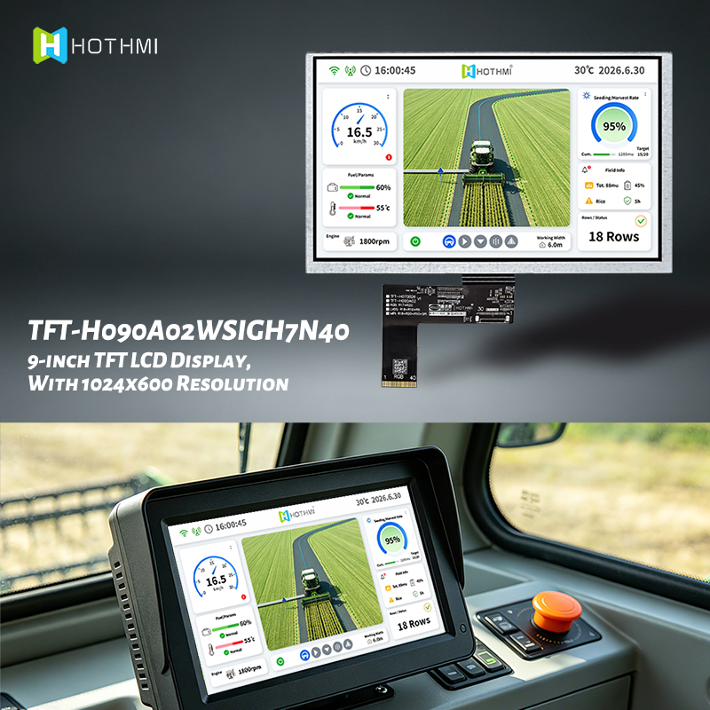 Applications of 9 Inch TFT LCD Display