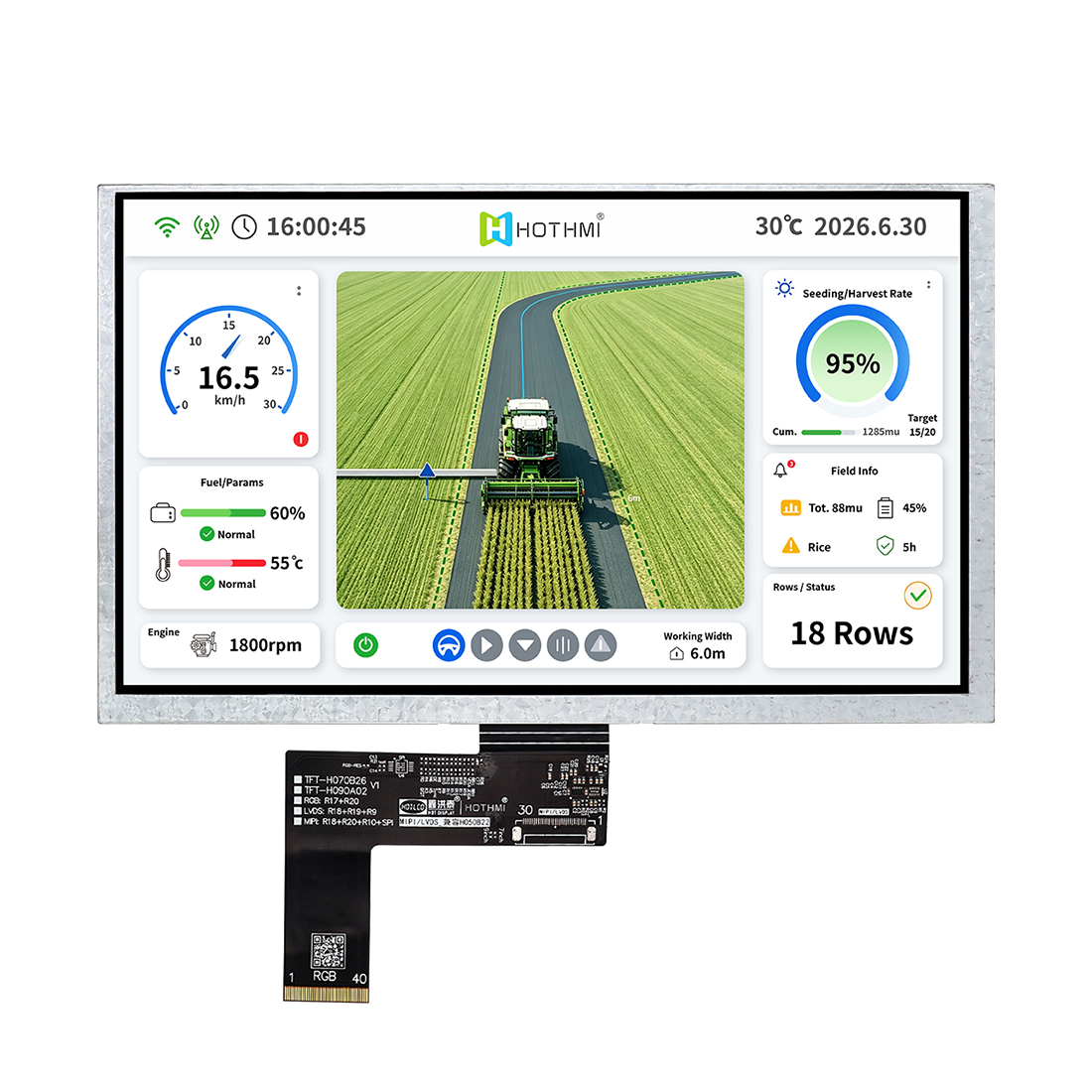 9 Inch TFT LCD