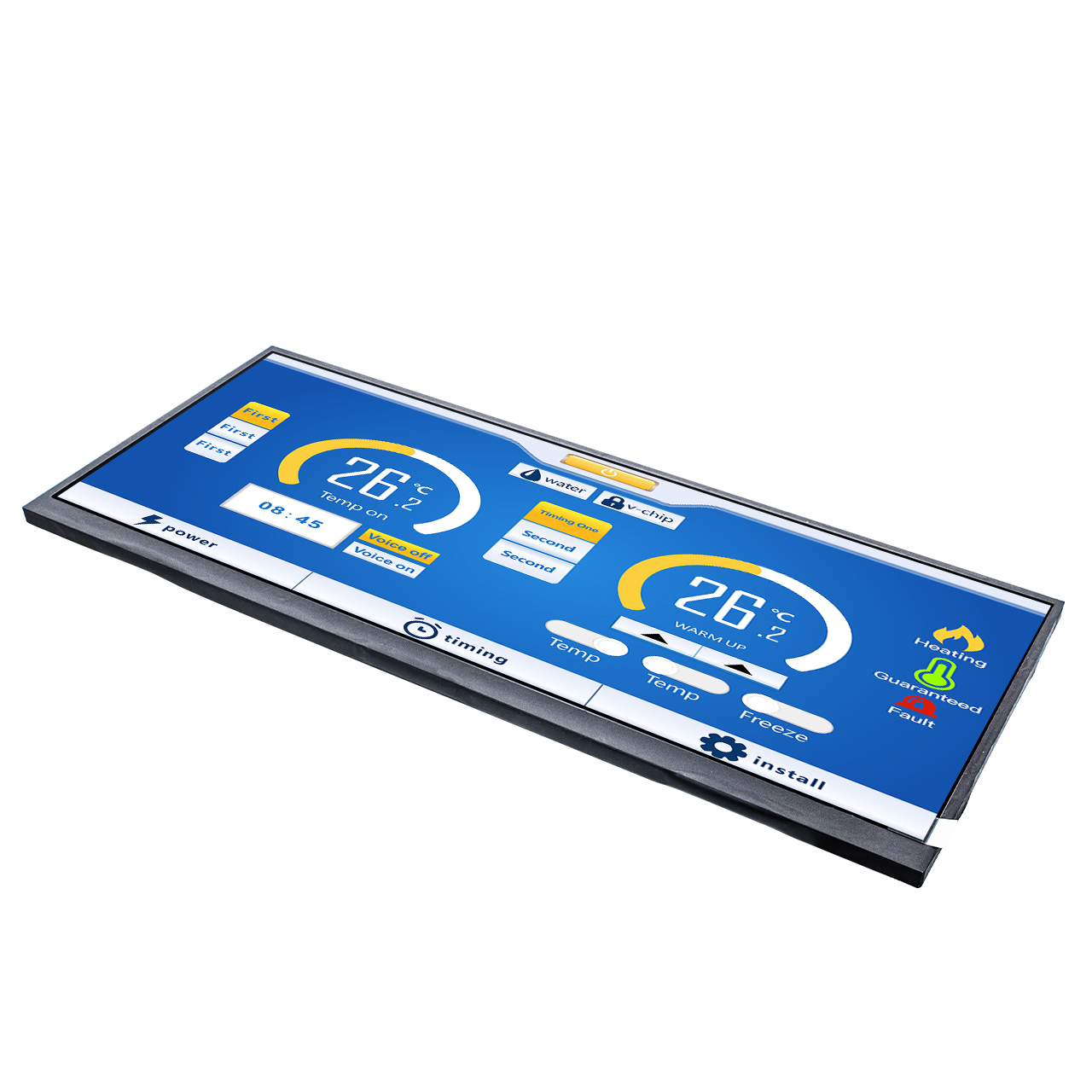 Key Features of the 12.3 Inch TFT LCD Display