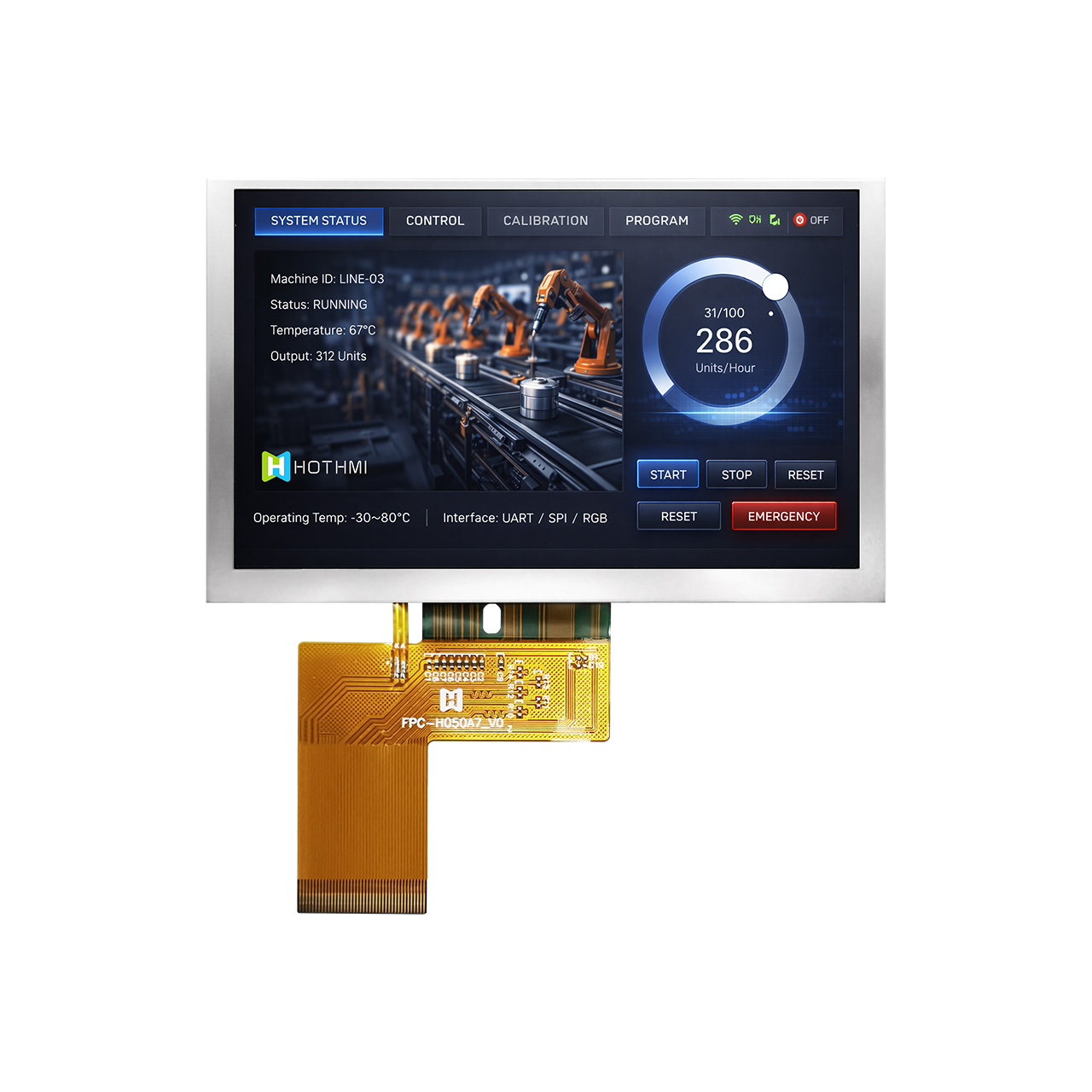 Typical Applications of IPS TFT LCD