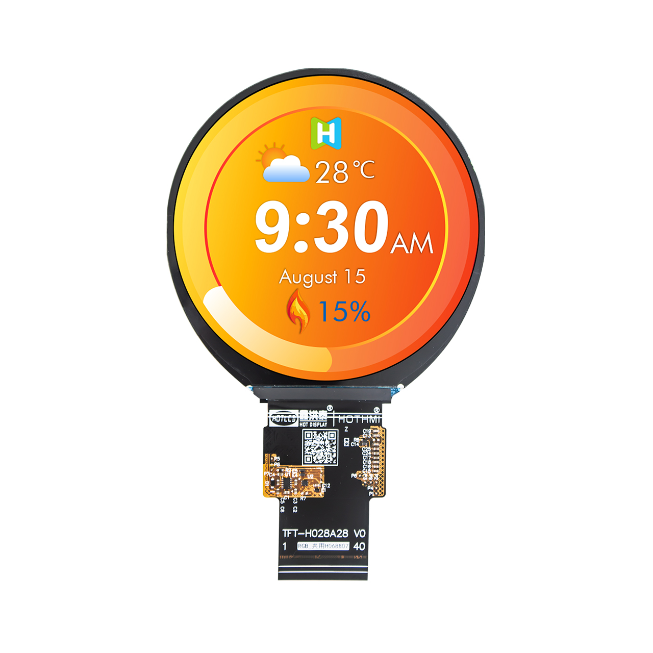 Brightness and Operating Temperature