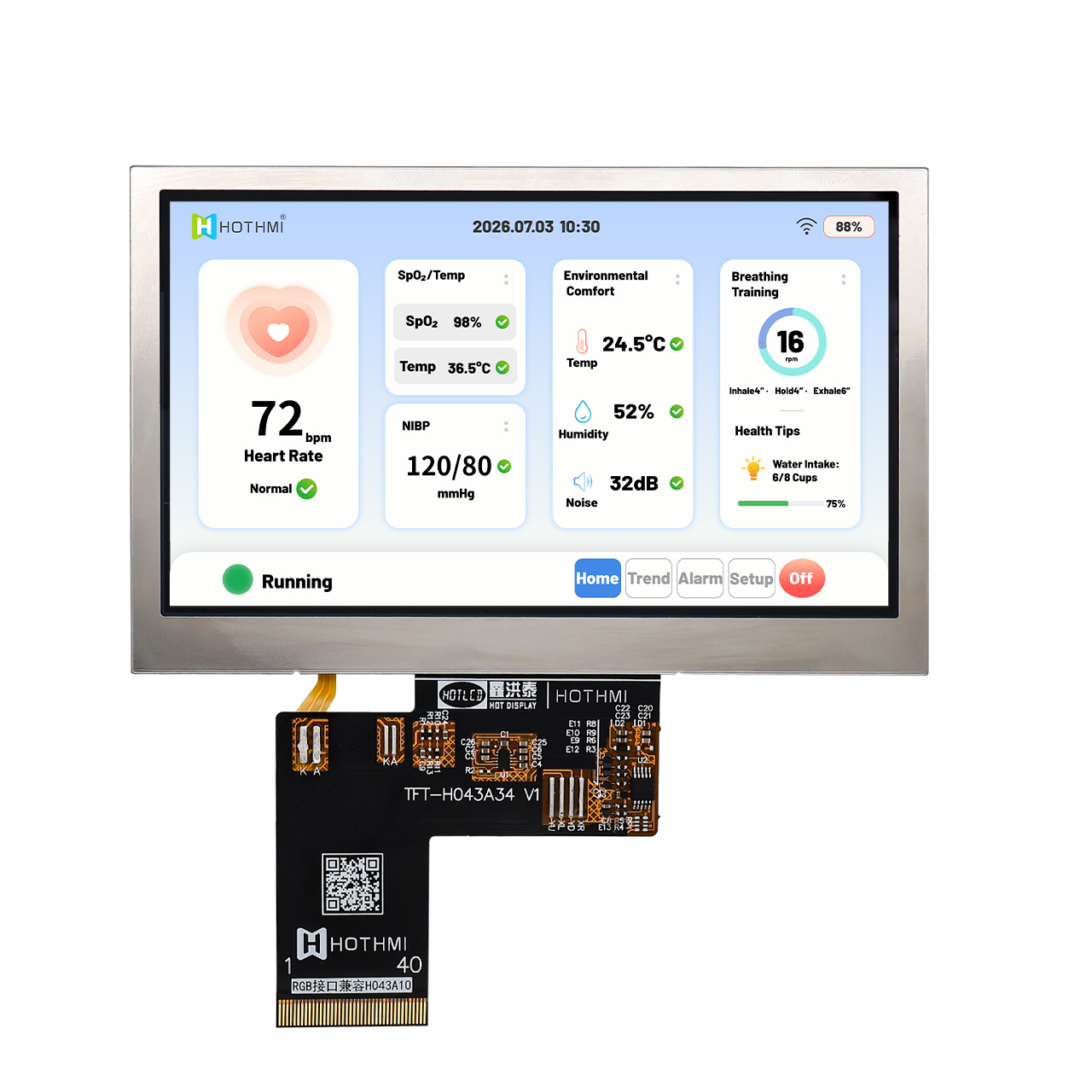 Wide Temperature LCD
