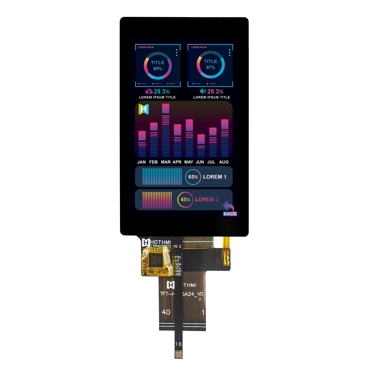 TFT Touch Applications