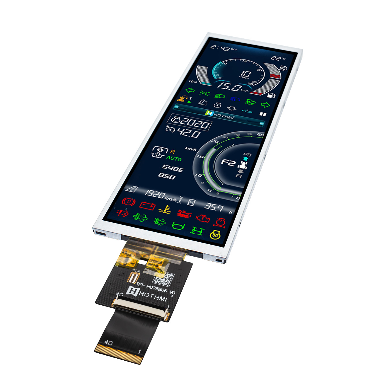 Applications of Bar TFT Display