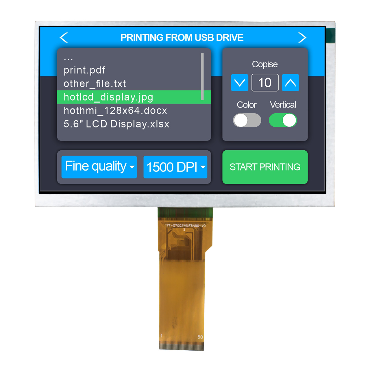 china Sunlight Readable LCD factory