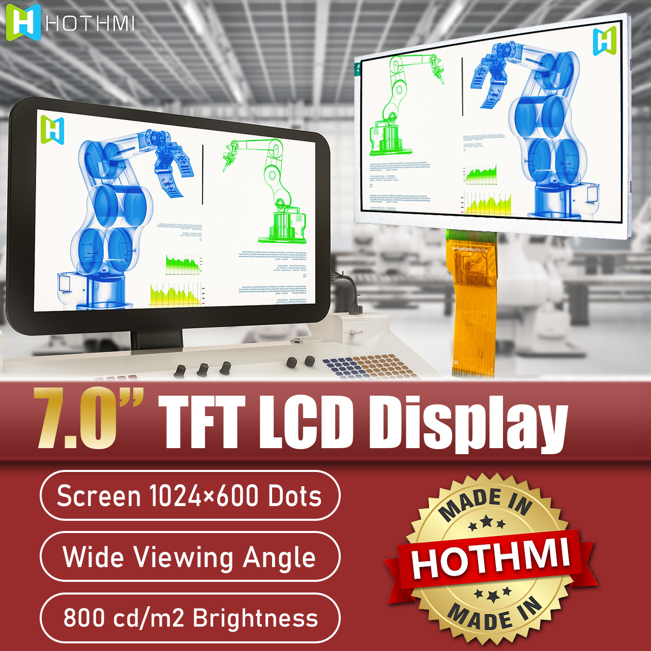 Applications of Sunlight Readable TFT Module