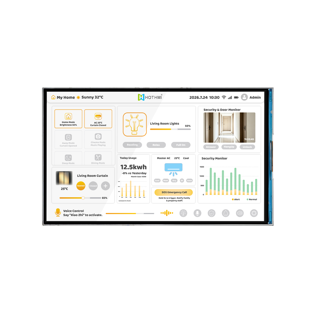 How to Specify a TFT Touch Panel